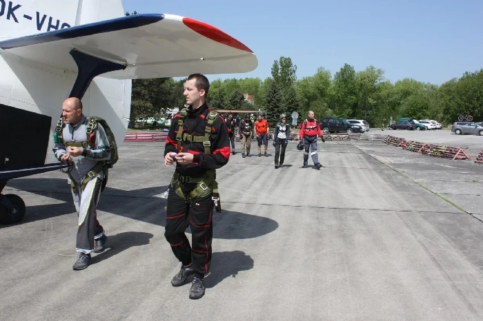 Člen týmu Emergency Game při výcviku